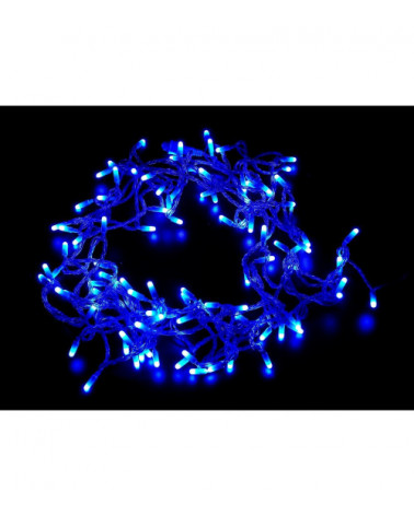 Comprar GUIRNALDA 100 LEDS PARA INTERIOR AZUL 9.2W 230V 10.5m IP20 en España