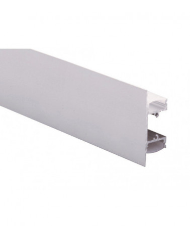 Comprar PERFIL ALUMINIO PARED DOBLE LUZ 1 M + CUBIERTA OPAL 1 M en España