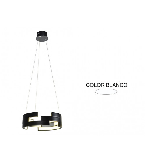 Comprar LAMPARA LED COLGANTE ALUMINIO INTERIOR ACRILICO 78W 3000K 180º 230V BLANCO en España