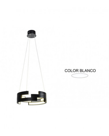 Comprar LAMPARA LED COLGANTE ALUMINIO INTERIOR ACRILICO 78W 3000K 180º 230V BLANCO en España