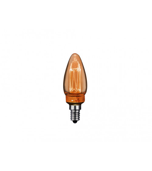 Comprar LAMPARA LED DECO VELA  E14 2W 1800K 360º 230V en España
