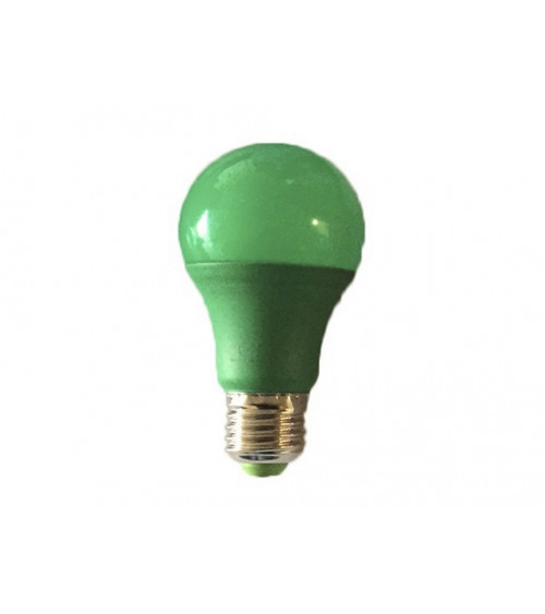 Comprar LAMPARA STANDARD LED VERDE E27 9W 180º 230V en España