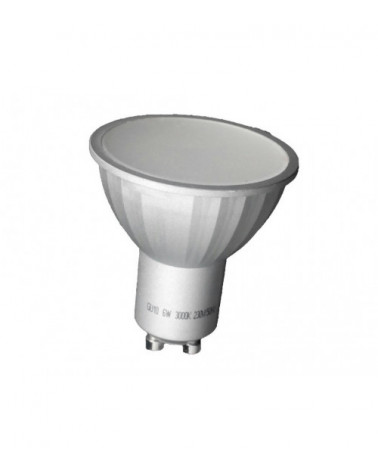 Comprar LAMPARA DICROICA LED SMD GU10 6W 3000K 100º 230V en España