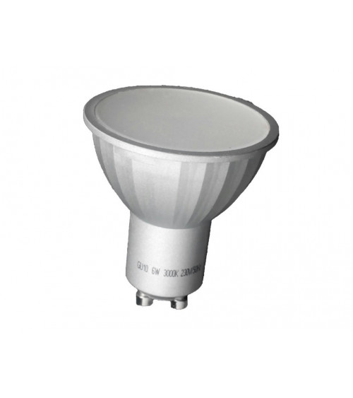 Comprar LAMPARA DICROICA LED SMD GU10 6W 6000K 100º 230V en España