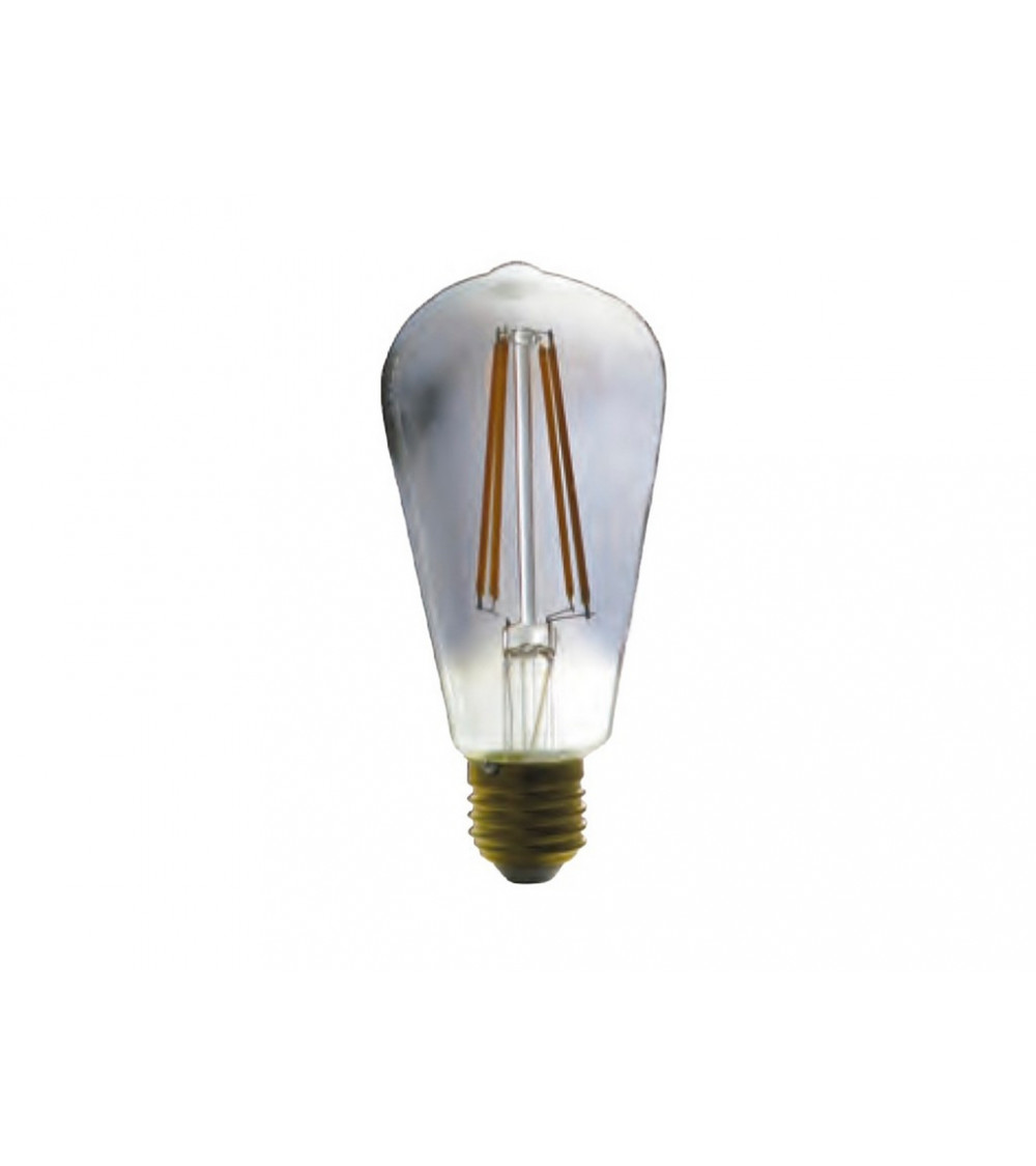 Comprar LAMPARA EDISON CRISTAL SMOKY FILAMENTO LED E27 2.5W 1800K 360º 230V en España