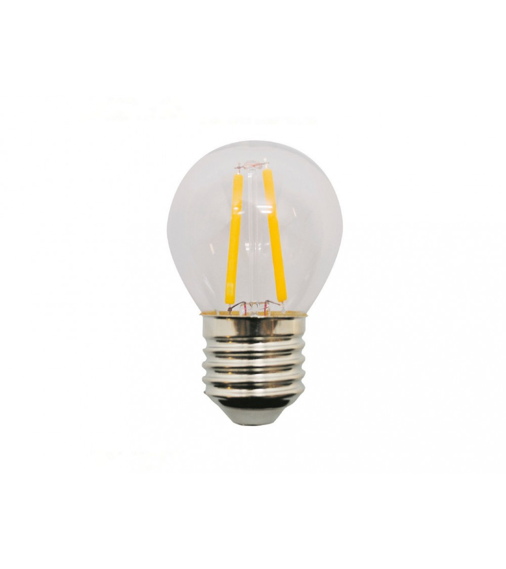 Comprar LAMPARA ESFERICA FILAMENTO  LED E27 4W 2700K 360º 230V CLARA en España
