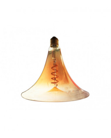 Comprar LAMPARA DECORATIVA LED VINTAGE GOLD MAXI FILAMENTO ESPIRAL E27 4W 2000K en España