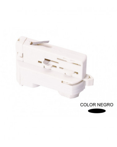 Comprar CONECTOR CARRIL LED SALIDA CABLE (PUNTO DE LUZ) NEGRO en España