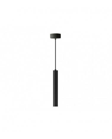 Comprar LAMPARA LED COLGANTE TUBULAR 300MM 8W 3000K 24º 230V NEGRO en España