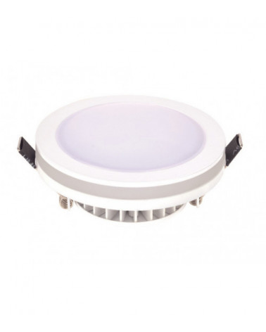 Comprar DOWNLIGHT LED EMPOTRABLE REDONDO IP44 CORTE 70MM 6W 3100K 120º 230V en España