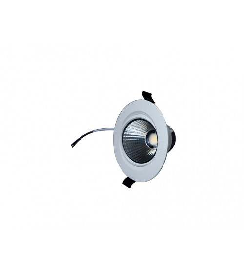 Comprar DOWNLIGHT LED EMPOTRABLE ORIENTABLE 9W 3000K BLANCO en España