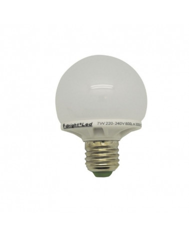 Comprar LAMPARA GLOBO CERAMICA LED MINI E27 7W 3000K 200º 230V en España