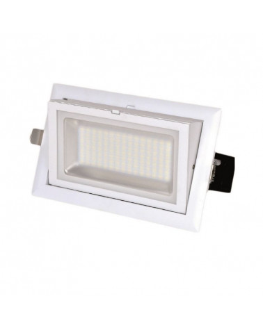 Comprar DOWNLIGHT LED EMPOTRABLE PROFESIONAL RECTANGULAR PF0,9 CORTE 227x130MM 28W 5000K 60º 230V en España