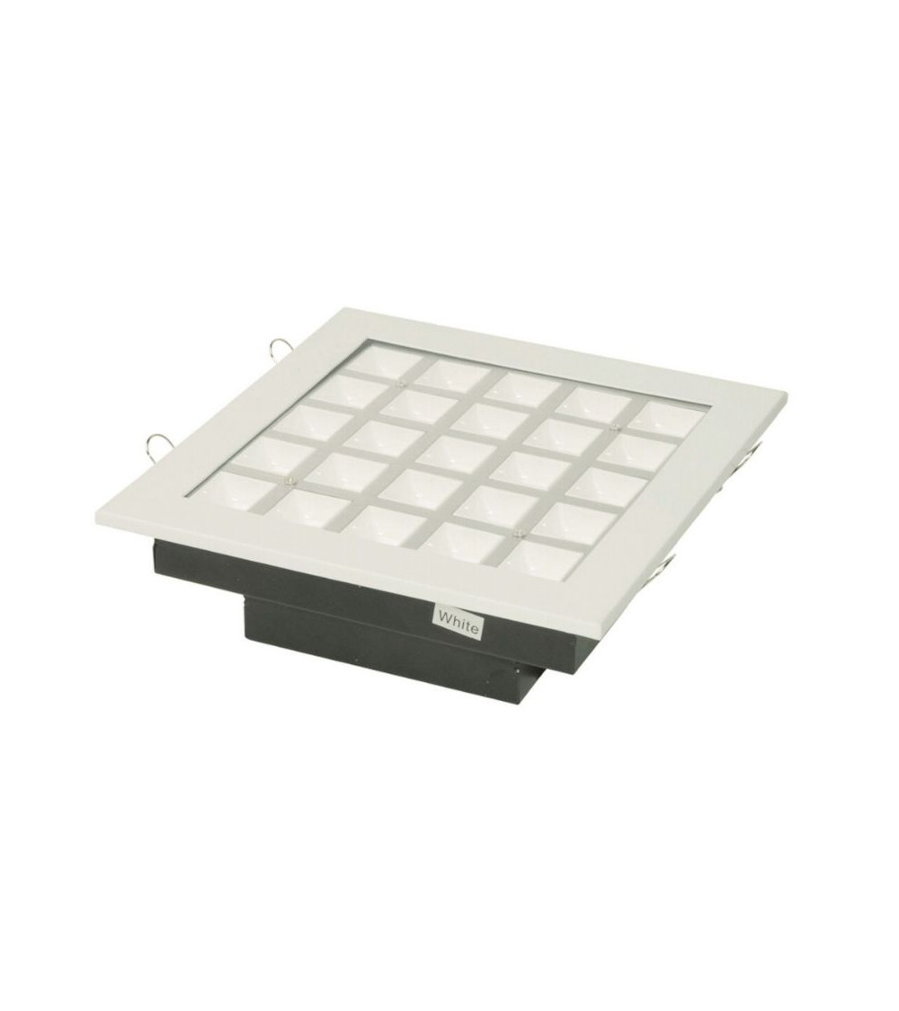 Comprar DOWNLIGHT LED EMPOTRABLE PROFESIONAL CUADRADO PF0,9 CORTE 190x190MM 25W 3000K 60º 230V en España