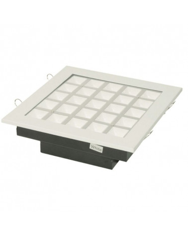 Comprar DOWNLIGHT LED EMPOTRABLE PROFESIONAL CUADRADO PF0,9 CORTE 190x190MM 25W 3000K 60º 230V en España