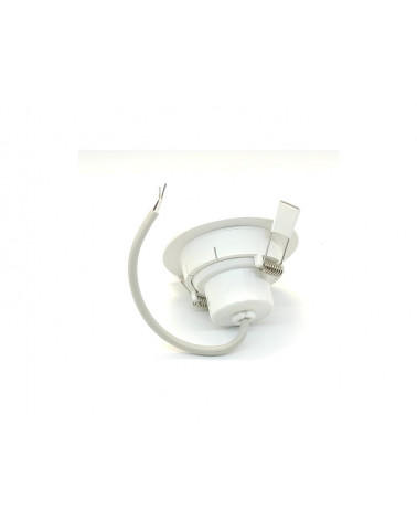 DOWNLIGHT LED EMPOTRABLE ORIENTABLE CUADRADO CORTE 75MM 8W 3000K 90º 230V