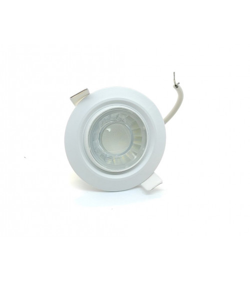 Comprar DOWNLIGHT LED EMPOTRABLE ORIENTABLE CUADRADO CORTE 75MM 8W 3000K 90º 230V en España