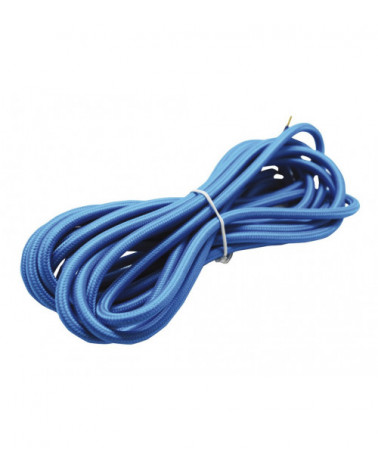 Comprar CABLE DECORATIVO TELA 2X0.75mm 5M AZUL en España